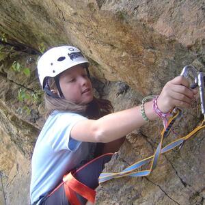 Kletterspaß am Fels in Sinsheim