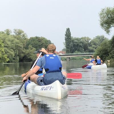 Kanutour Neckar