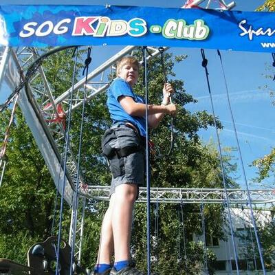 Mobiler-Kinder-Hochseilgarten in Sinsheim