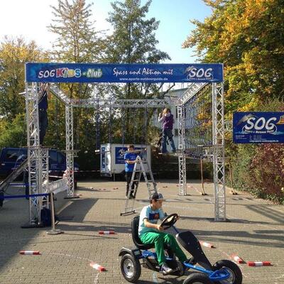 Mobiler-Kinder-Hochseilgarten in Sinsheim