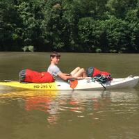 Teenager Kanuausflug