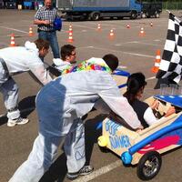 Seifenkistenbau in Sinsheim